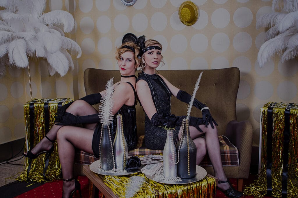 impreza w stylu wielki gatsby