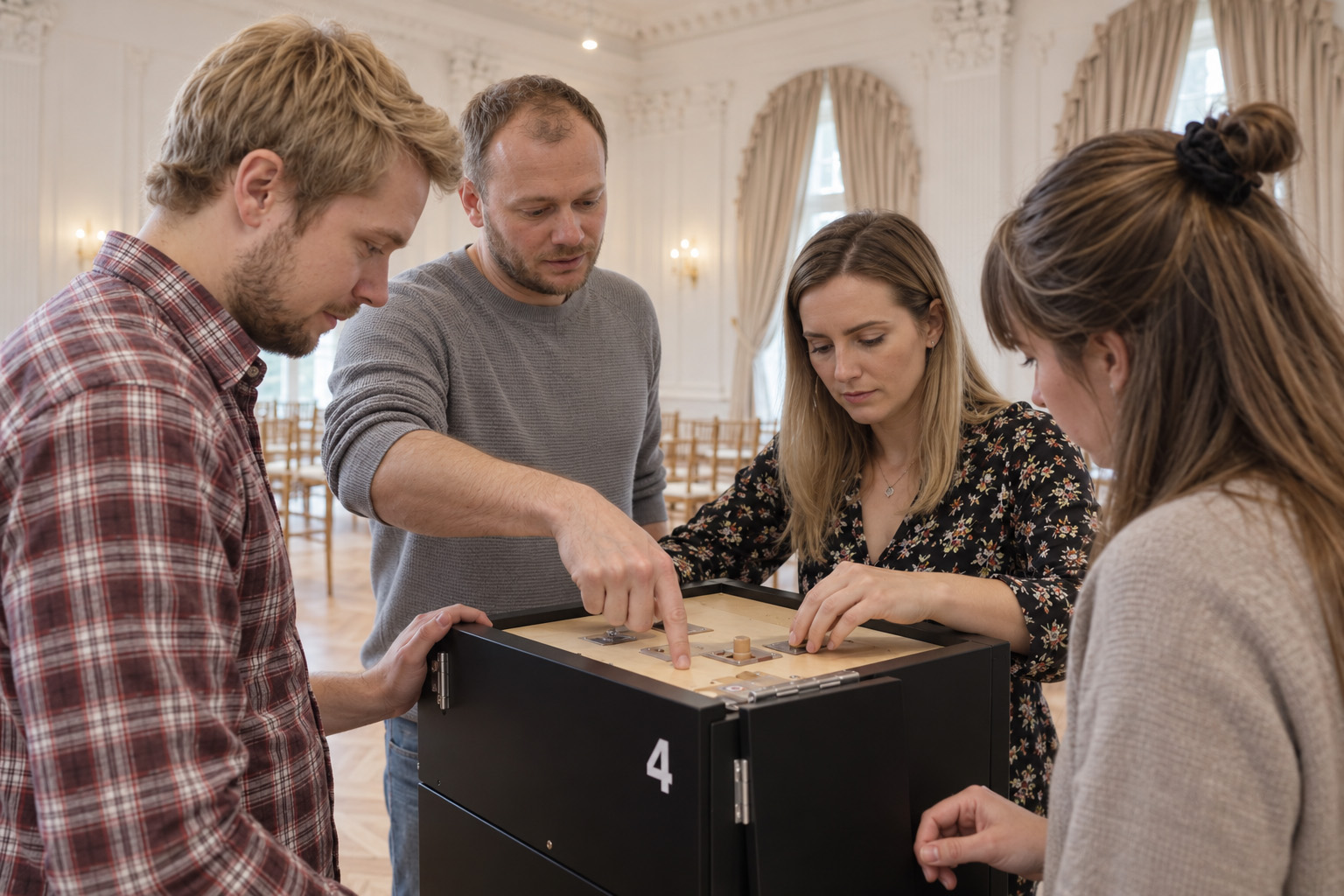 CUBE Arena podczas realizacji w Hotelu Kiston