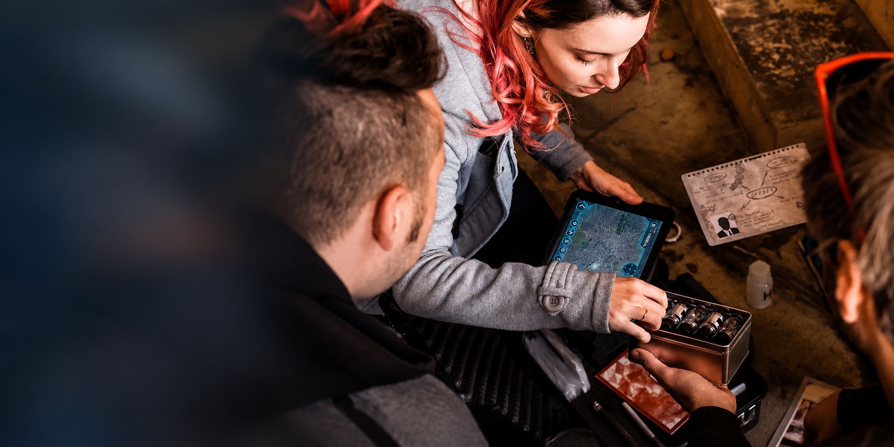 drużyna podczas gry Operation Mindfall